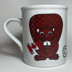 Capilano Canadian Beaver on Canada 14oz Coffee Mug *Excellent*